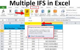 multiple ifs in excel examples how
