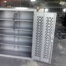 bi fold door weapons storage cabinet