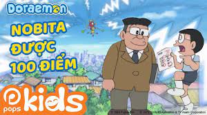Doraemon Tập 240 - Cái Gì Nobita Được 100 Điểm, Tấm Thẻ Của Quỷ - Hoạt Hình  Tiếng Việt