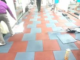 sports flooring interlocking matte gym