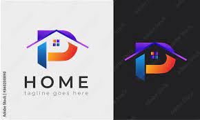 P Latter Logo House Logo Designs Real