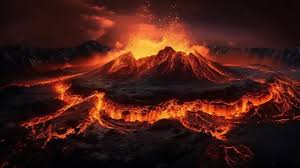 volcano eruption background images hd