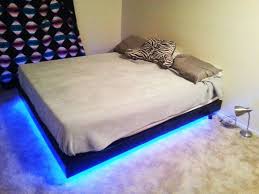 Floating Bed With LEDs HowToSpecialist How to Build Step by