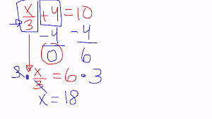 Multi Step Equations With Division