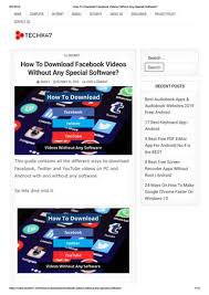 Wondering how to download facebook videos or facebook live video? How To Download Facebook Twitter And Instagram Videos Without Any Software By Eden Hazard Issuu