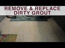 how to remove and replace grout diy