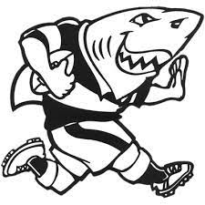 sharks rugby mascotte transpa png