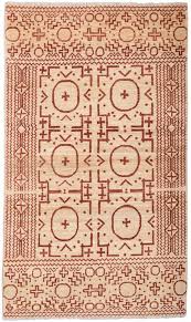 fine primitive design rug