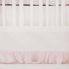 Buffalo Plaid Crib Bedding Pink Fl