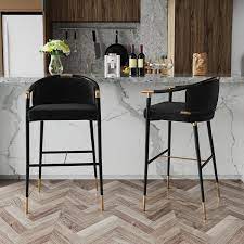 craines bar height bar stool with arms