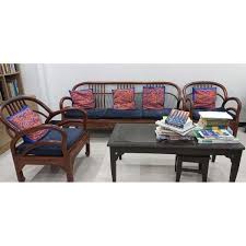 Sheesham Wood 5 Seater Sofa Set Sounique Pk