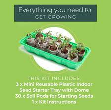 mini greenhouse seed starter kit