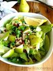 best pear and almond salad  low cal