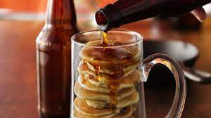 beer and bacon mancakes recipe