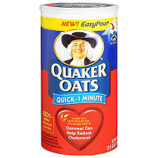 quaker oats quick 1 minute oatmeal