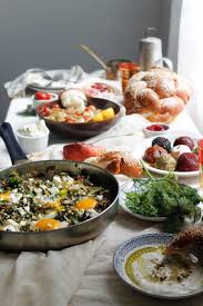 Middle eastern cuisine is one of the most diverse, spanning a vast array of countries and cultures. At The Immigrant S Table Green Shakshuka Israeli Breakfast