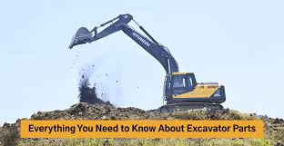 excavator parts what you need to know