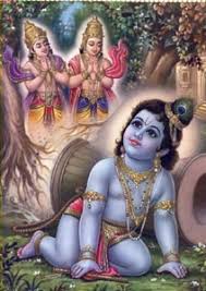 Image result for lord krishna tied to mortar