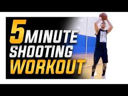 5 minute basketball shooting workout