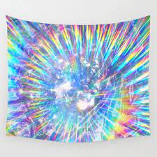 tie dye wall tapestry by erikamugglin