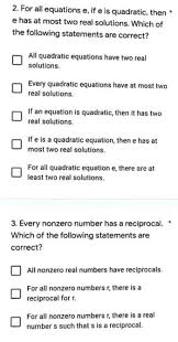 Answered 2 For All Equations E If E