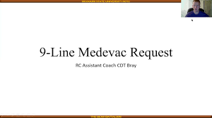 9 line medevac request you