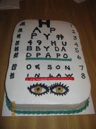 Eye Chart Cake Cakecentral Com