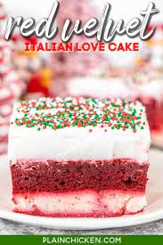 Red Velvet Love Cake Recipe gambar png