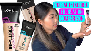 l oreal infallible foundation