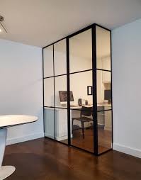 Glass Office Room Divider Modern