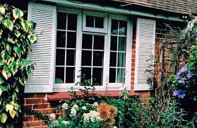 2 longer and and 3 shorter. Plastic Decorative Exterior Window Shutters Simply Shutters