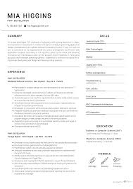 Start creating your cv in minutes by viewing our hand picked professional cv examples. Php Developer Resume Sample Cv Owl