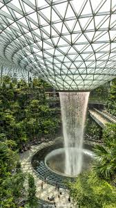 singapore jewel waterfall