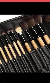 makeup brush set free pouch beauty
