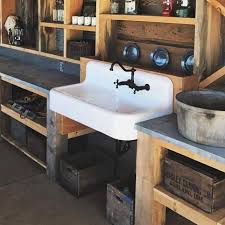 cora 42 cast iron farm drainboard sink