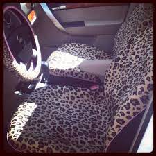 My Leopard Print Seat Covers Cool