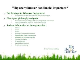 Volunteer Operations Manual Ppt Download