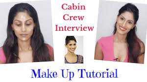 makeup for interview cabin crew