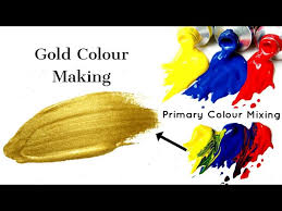 How To Make Golden Colour Primary