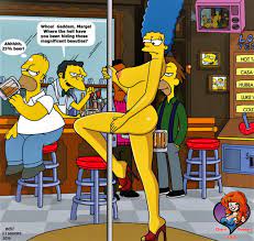 Homer Simpson and Marge Simpson Nude Tits > Your Cartoon Porn