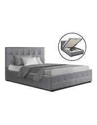 Your bedroom is your own private oasis, and it's important that everything there makes you happy. Artiss Roca King Single Size Gas Lift Bed Frame Base With Storage Myer