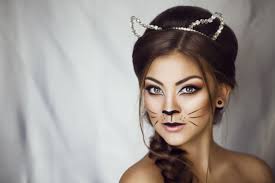 how to make a cat makeup in a simple