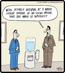 water cooler hipsters