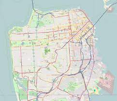 Location Map San Francisco County Png