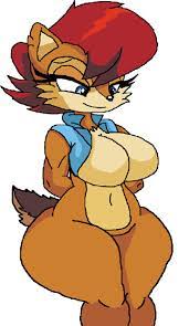 Sally acorn thicc