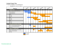 Monthly Gantt Chart Excel Template Xls Glendale Community
