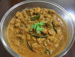 soya varutharacha curry or soya chunks