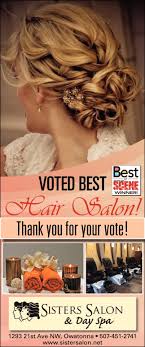 voted best hair salon thank you for