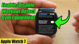 disable workout detect gym equipment