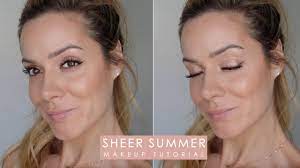 sheer summer makeup tutorial shonagh